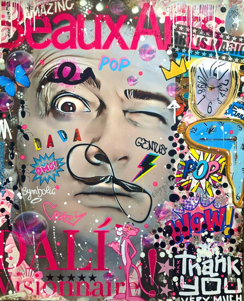 Dali, Genius - 100x81 cm
