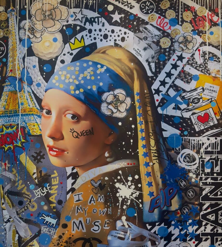 I am your own muse - 100x81 cm