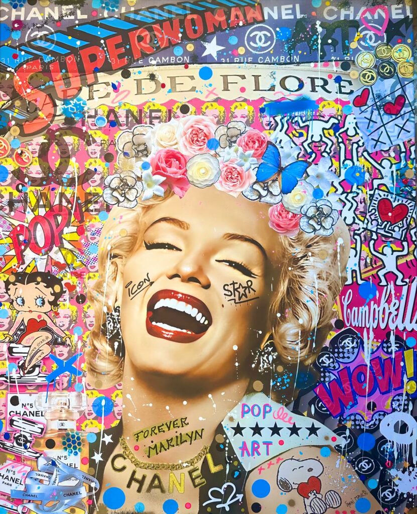 Forever Marylin - 100x81 cm
