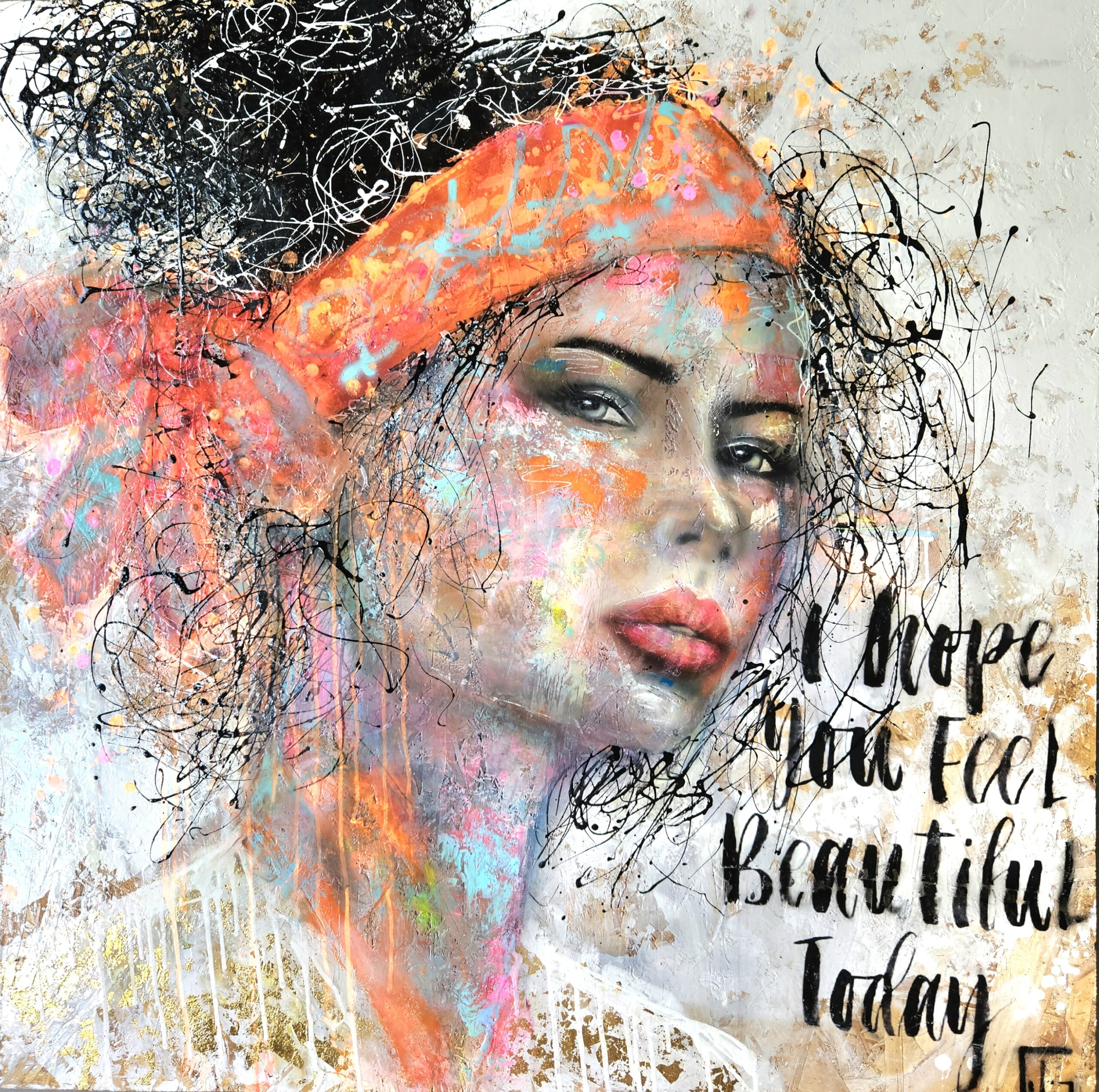 Beautiful Day 101x101cm