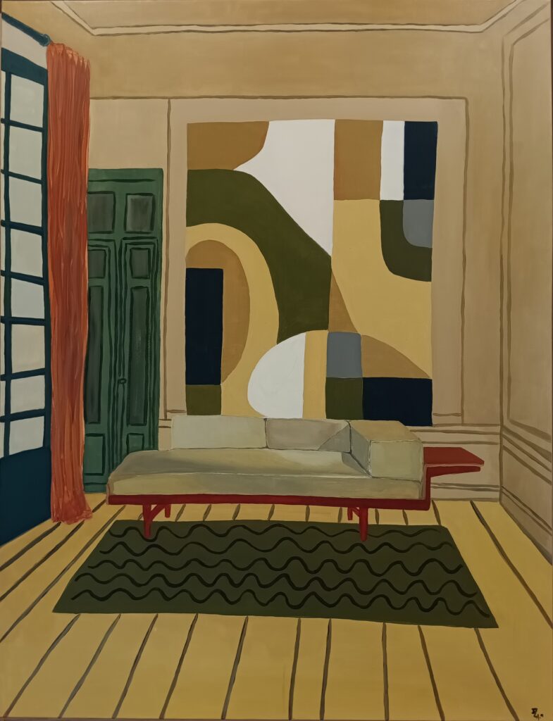 Temps calme à Bornholm 116x89cm