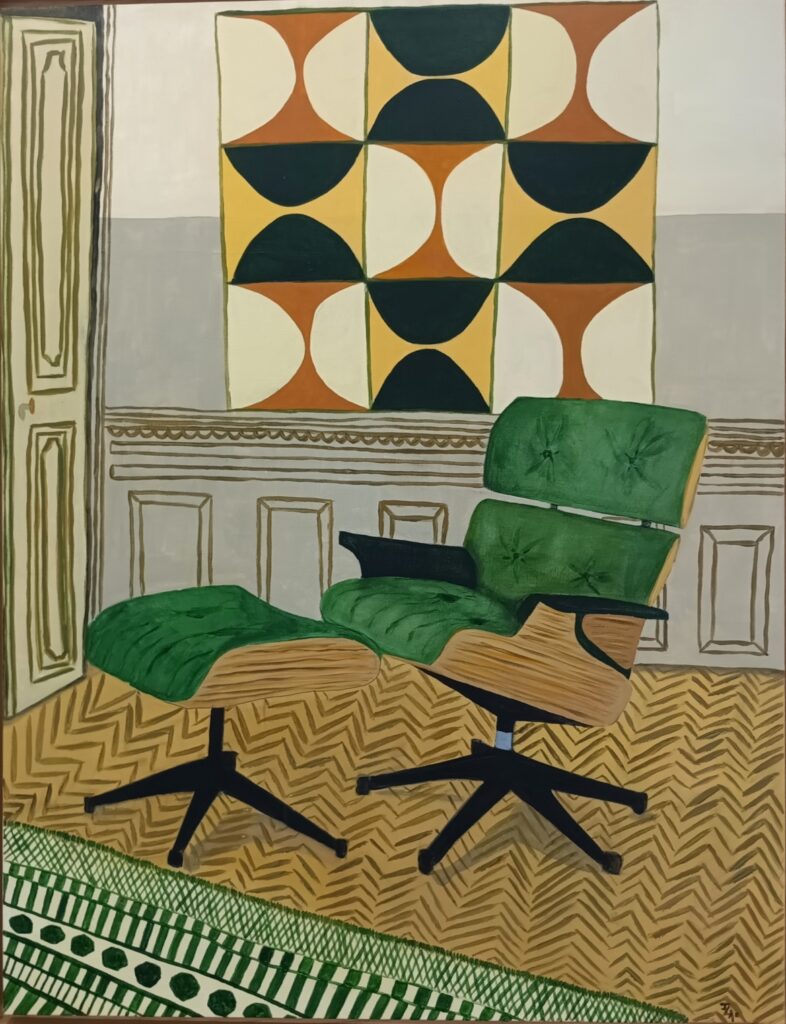 The Jean Genie 116x89cm