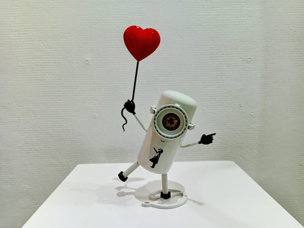 Vincent Duchêne Minion Banksy H25 x L20 x P10 cm