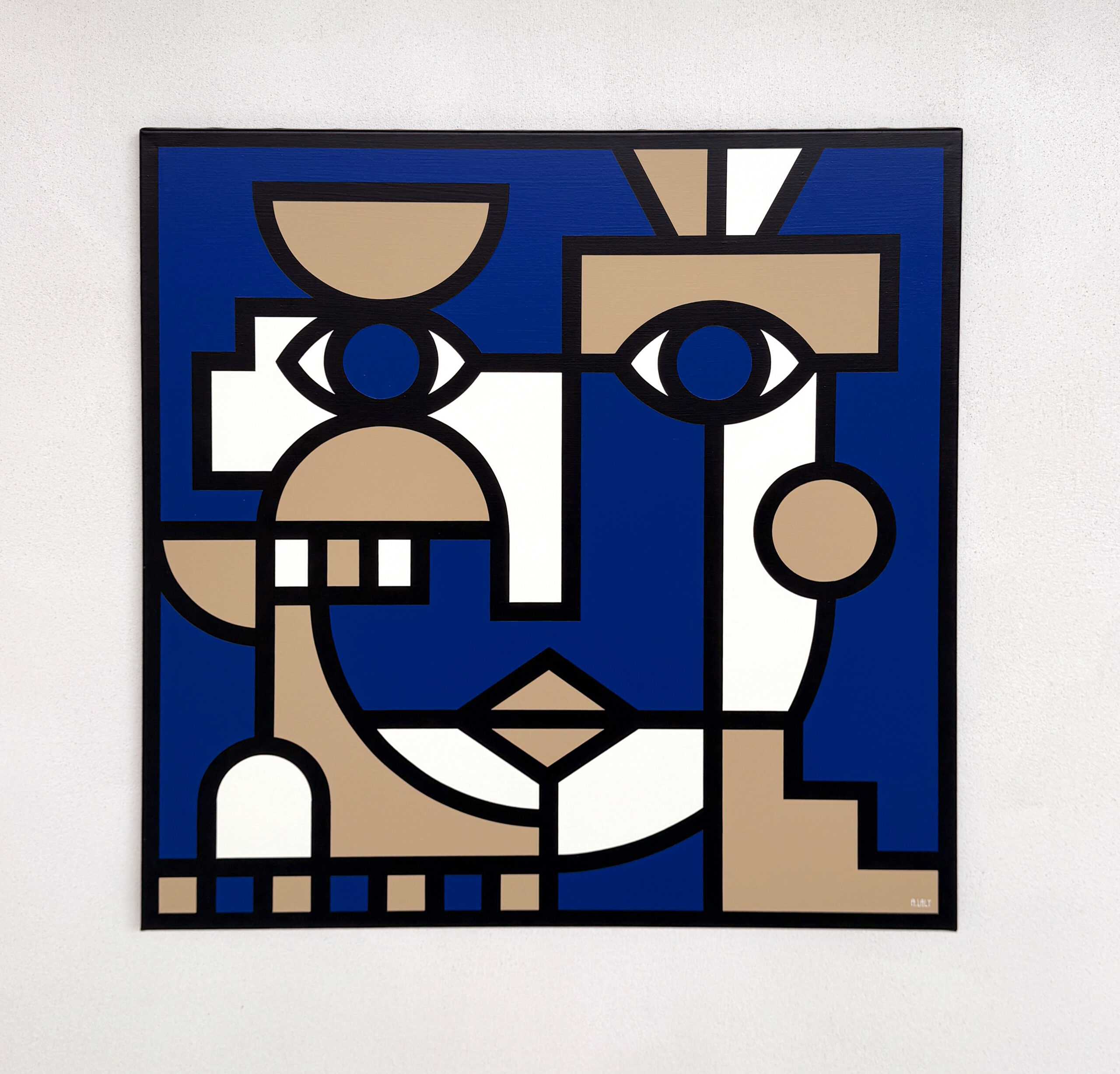 L'édifice d'un regard 100x100cm