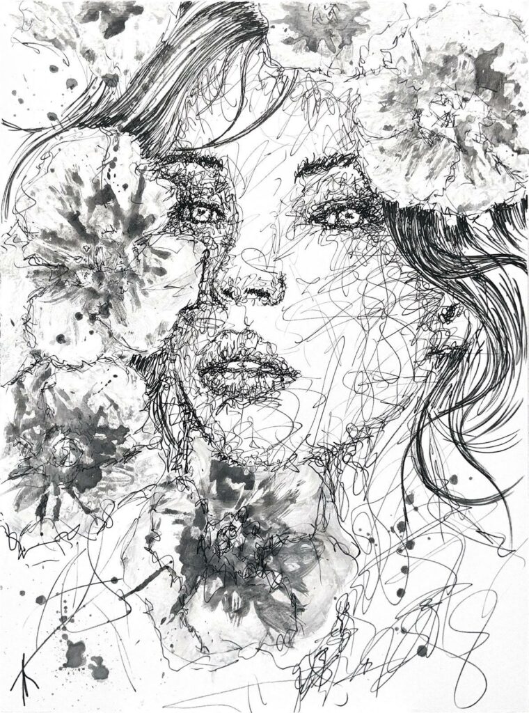 Sébastien Allart - Edwina 97x130 cm