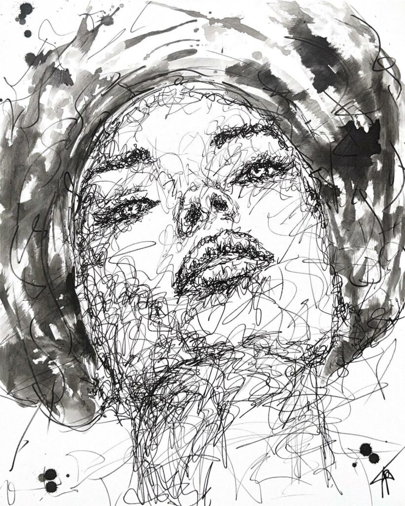 Sébastien Allart - Kora 81x100 cm