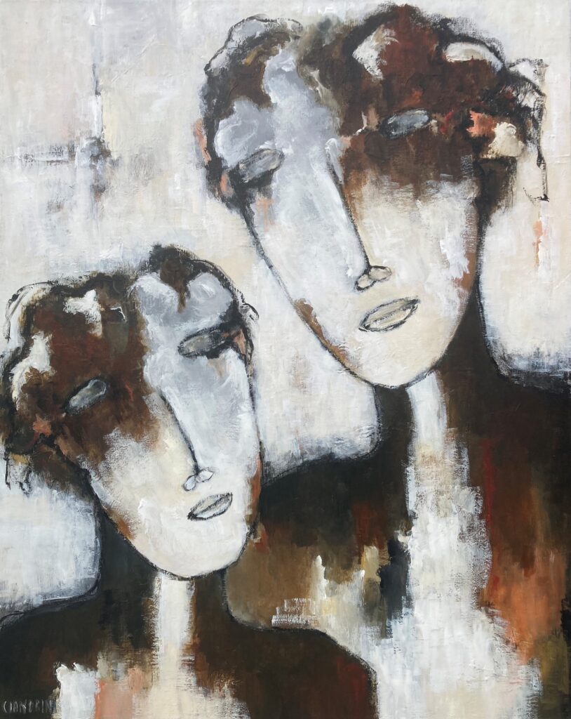 Walter Ciandrini - Sans titre (code 2502) - 100X80 cm