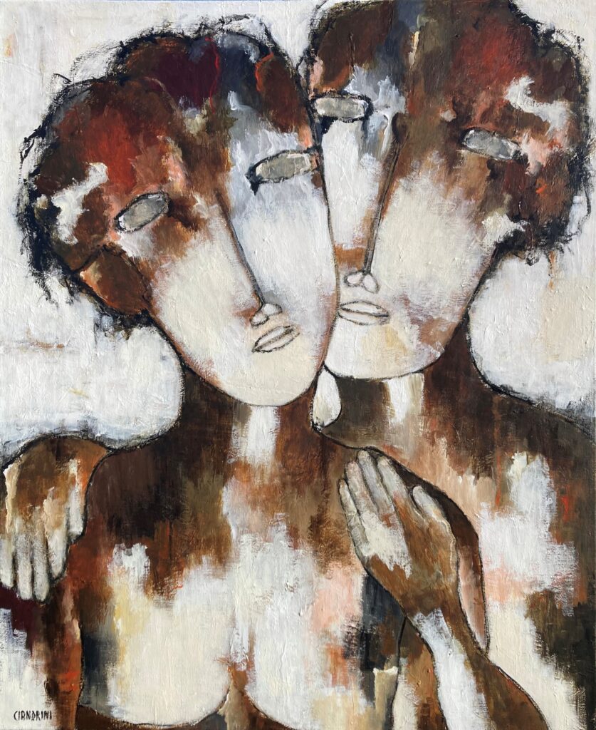 Walter Ciandrini - Sans titre (code 2603) - 110X90 cm