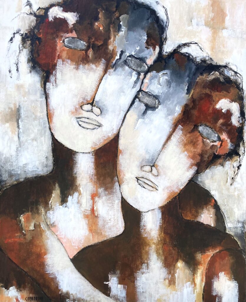 Walter Ciandrini - Sans titre (code2517) - 110X90 cm