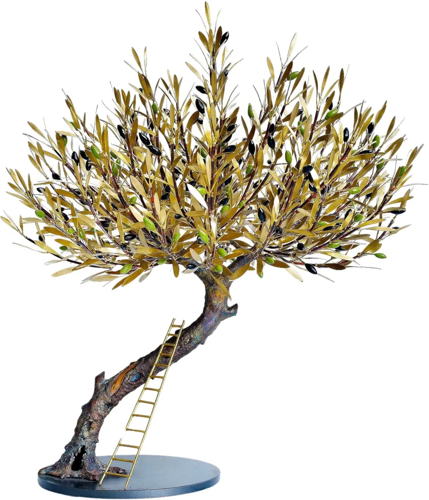 Olive Tree with Ladder (H55) — Aggelos & Filippos Panayiotidis