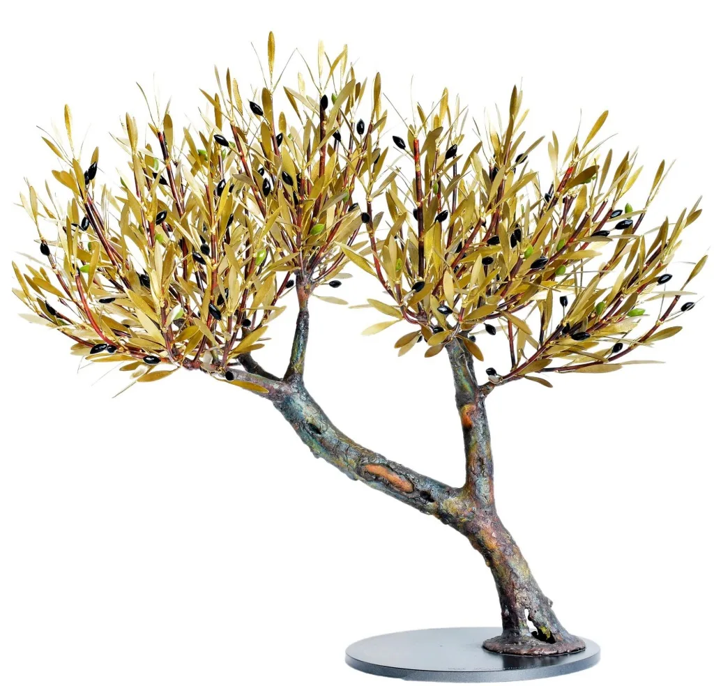 Olive Tree with double trunk (H58) — Aggelos & Filippos Panayiotidis