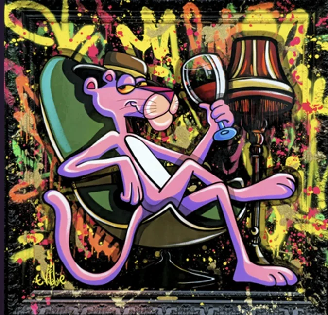 The pink panther loves after work — Eddy Vitalone