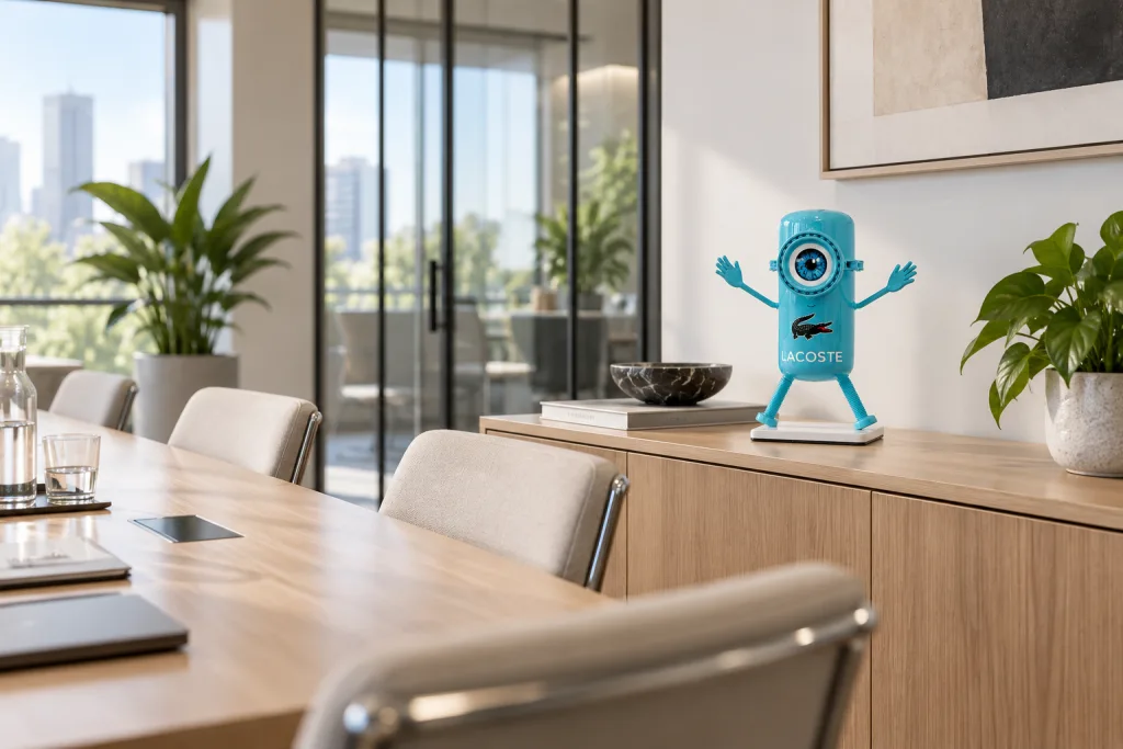 Petit Minion Lacoste — Vincent Duchêne — Salle de réunion
