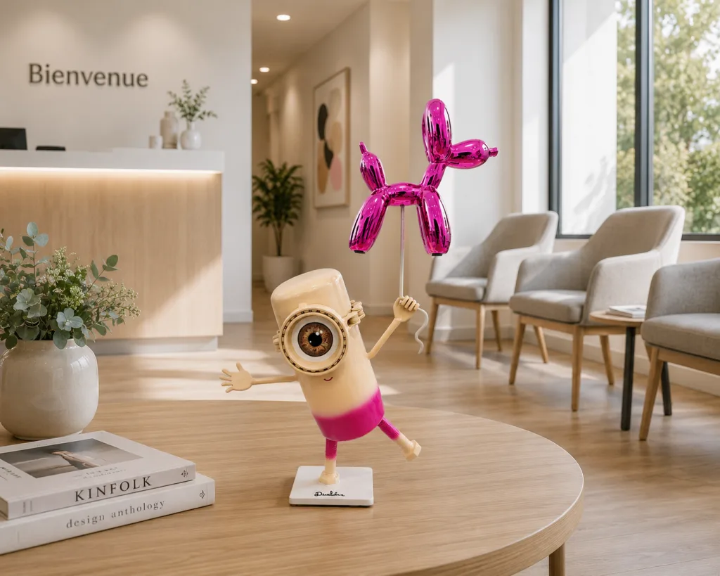 Koons Rose — Vincent Duchêne — Salle d’attente
