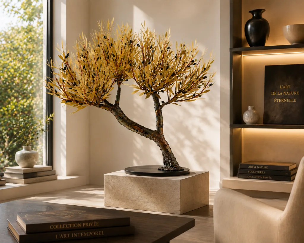 Olive Tree with double trunk (H58) — Aggelos & Filippos Panayiotidis — Salon
