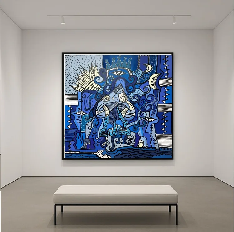 Blue Twins — Red Dito — À la galerie