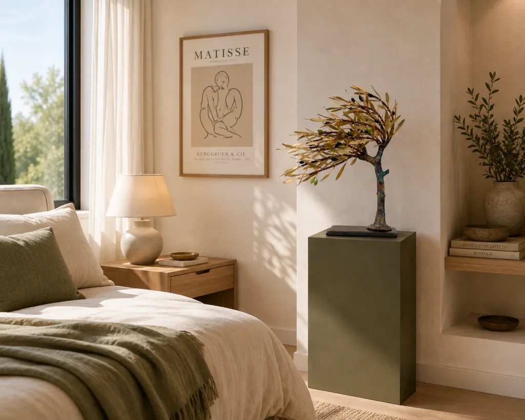 Windswept olive tree (H33) — Aggelos & Filippos Panayiotidis — Chambre