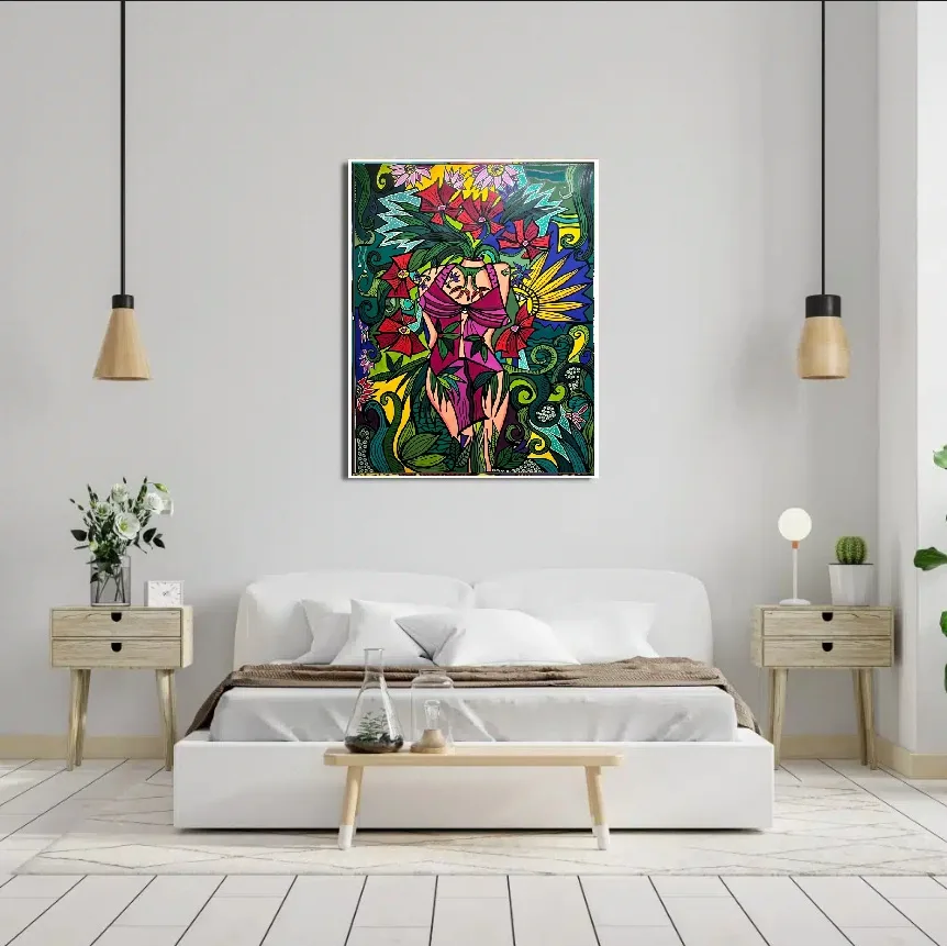 Les jolies fleurs — Red Dito — Chambre
