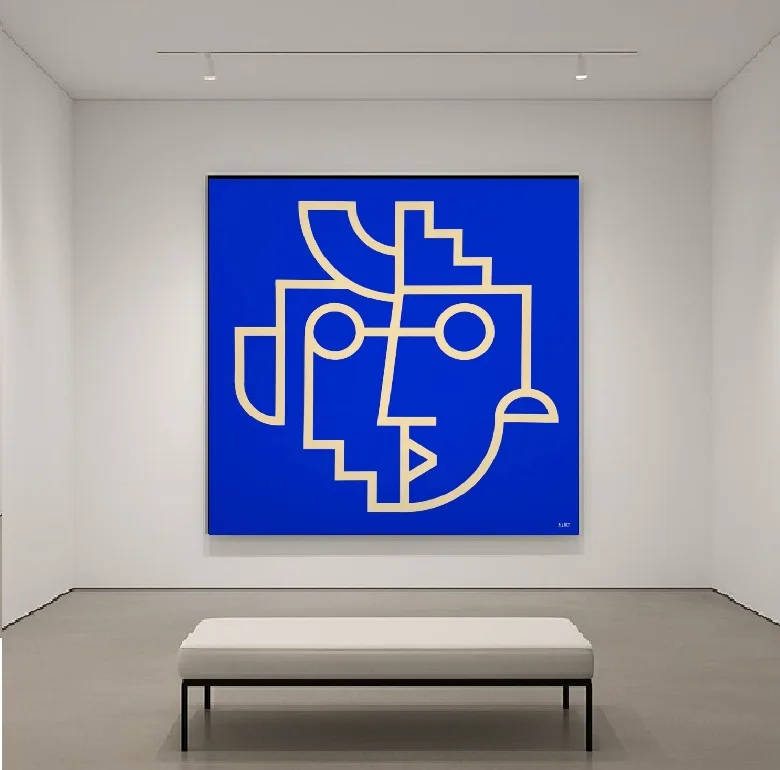 Altérité bleue — Arnaud Laly — À la galerie