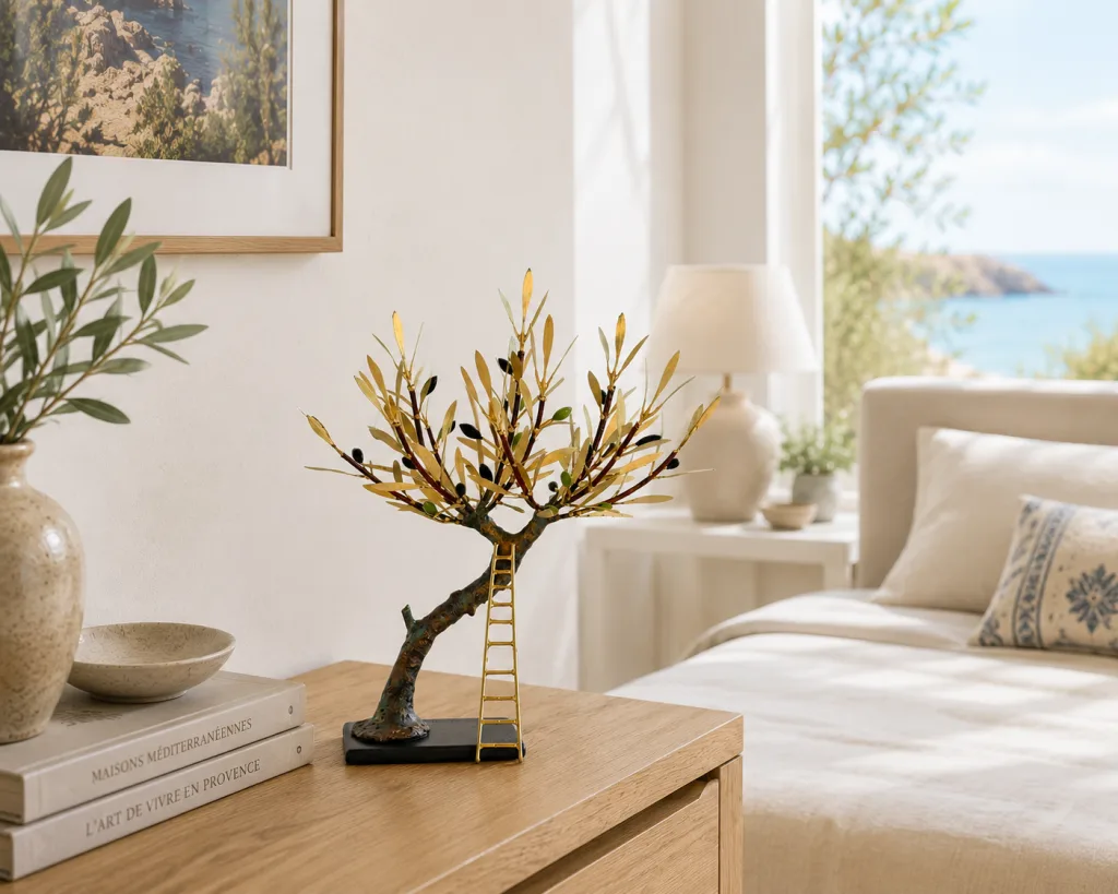 Olive Tree with Ladder (H34) — Aggelos & Filippos Panayiotidis — Chambre