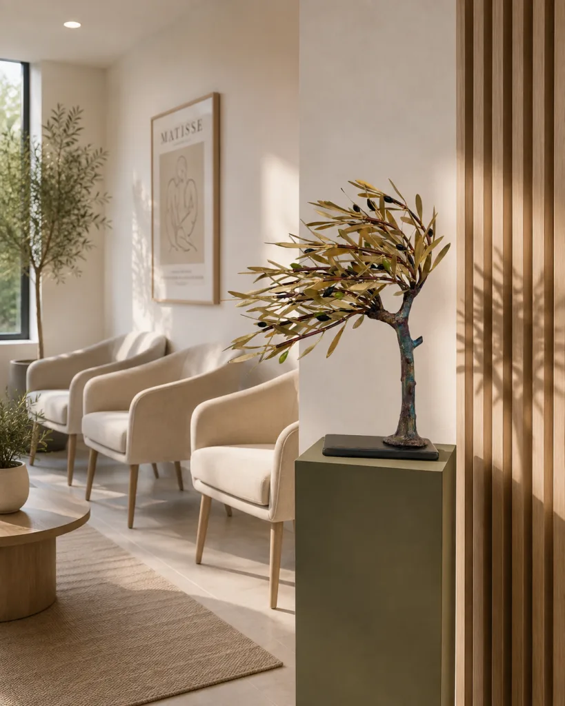 Windswept olive tree (H33) — Aggelos & Filippos Panayiotidis — Salle d’attente