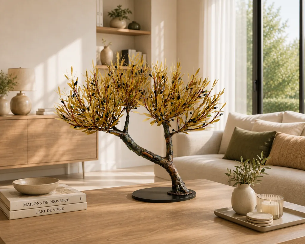 Olive Tree with double trunk (H58) — Aggelos & Filippos Panayiotidis — Salon