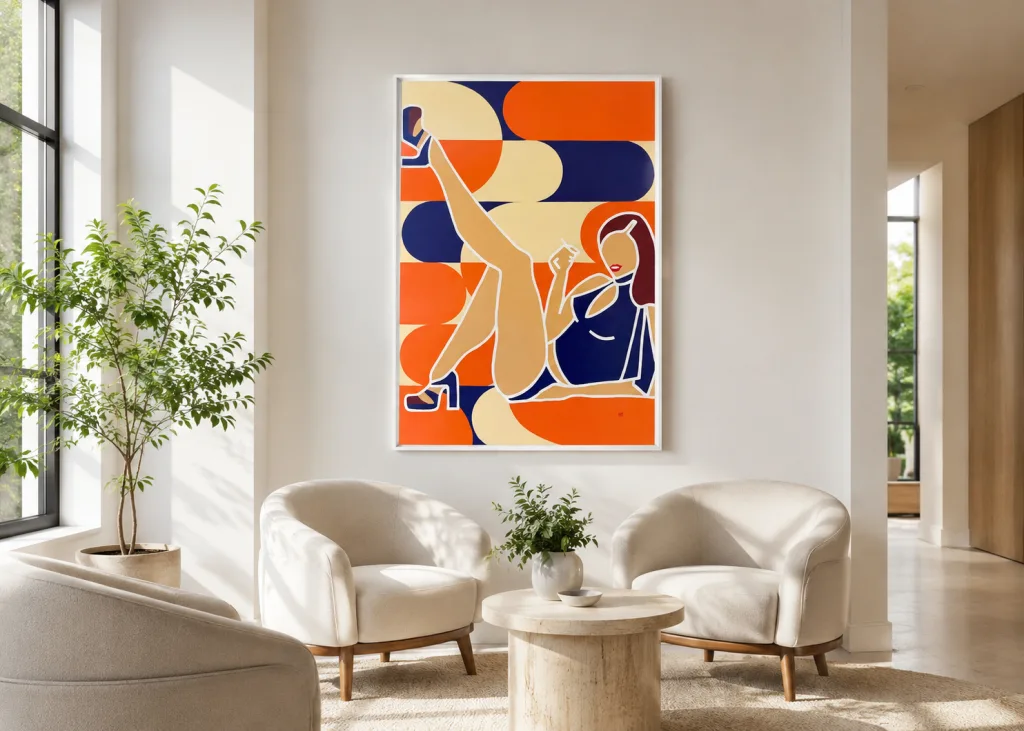 70’s Mood — Virginie Horens — Salle d’attente