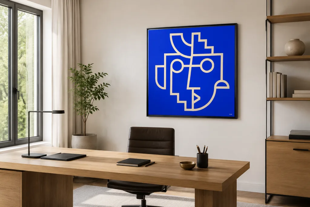 Altérité bleue — Arnaud Laly — Bureau