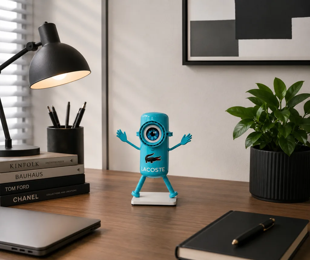 Petit Minion Lacoste — Vincent Duchêne — Bureau
