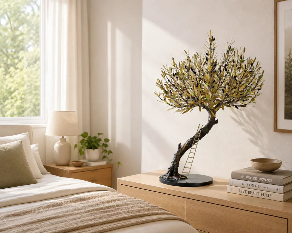Olive Tree with Ladder (H55) — Aggelos & Filippos Panayiotidis — Chambre