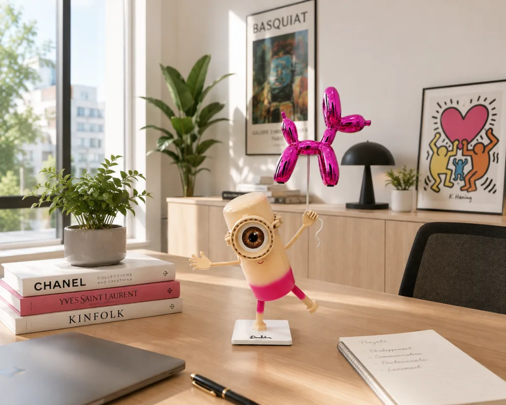 Koons Rose — Vincent Duchêne — Bureau