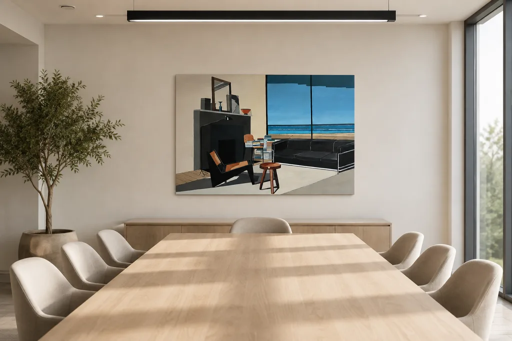 En toute simplicité — Christine ZIMA — Salle de réunion