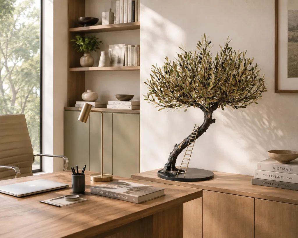 Olive Tree with Ladder (H55) — Aggelos & Filippos Panayiotidis — Bureau