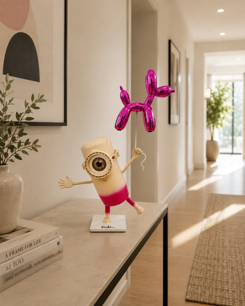Koons Rose — Vincent Duchêne — Couloir