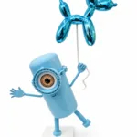 Minion Koons Cyan — Vincent Duchêne