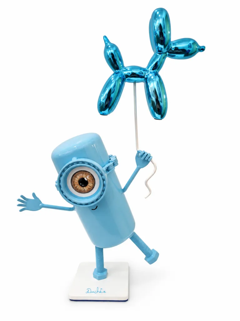 Minion Koons Cyan — Vincent Duchêne