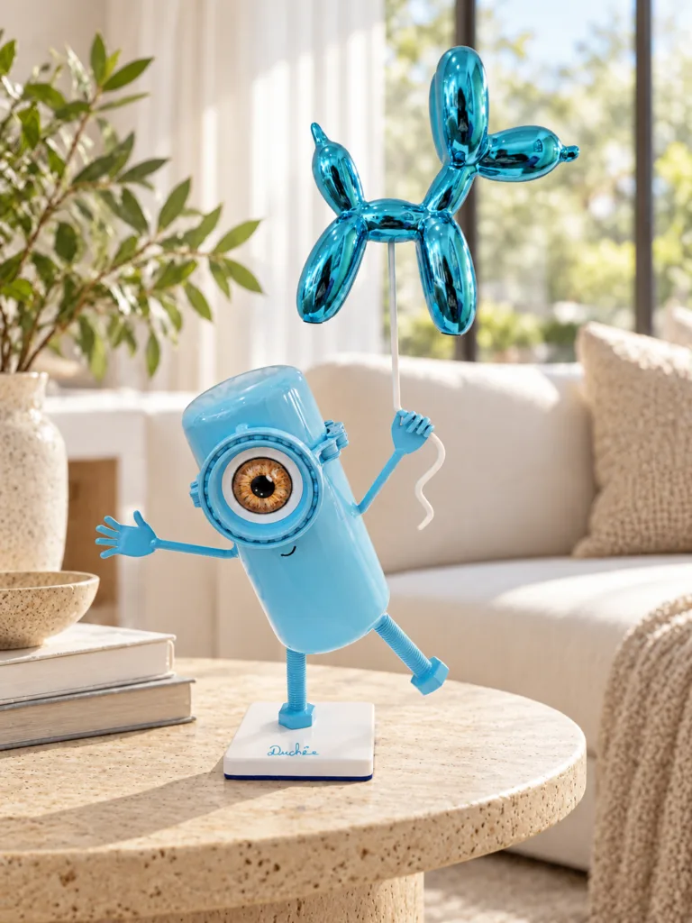 Minion Koons Cyan — Vincent Duchêne — Salon