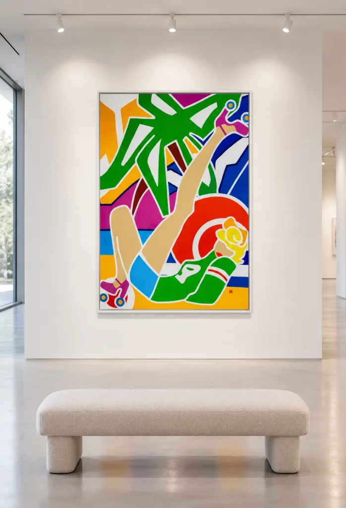 ROLLER — Virginie Horens — At the gallery