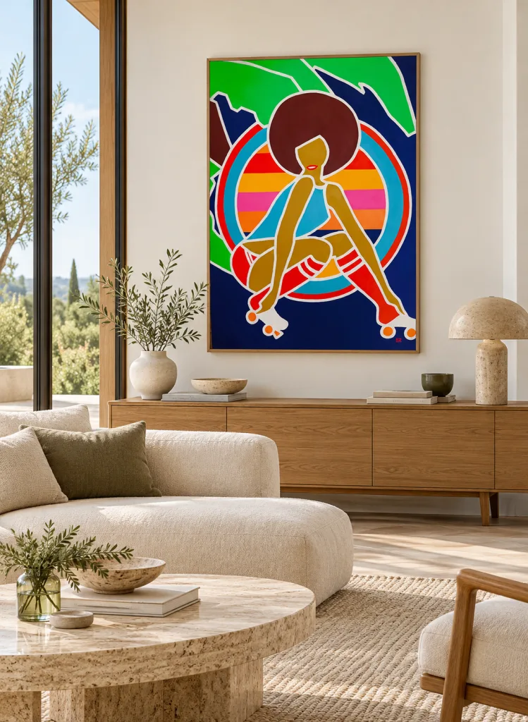 ROLLERS II — Virginie Horens — Living room