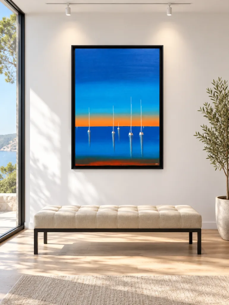 Crépuscule lointain — Benoît LUPI — À la galerie