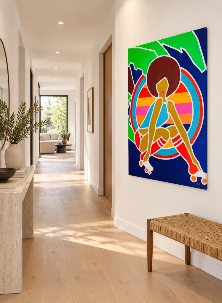 ROLLERS II — Virginie Horens — Hallway